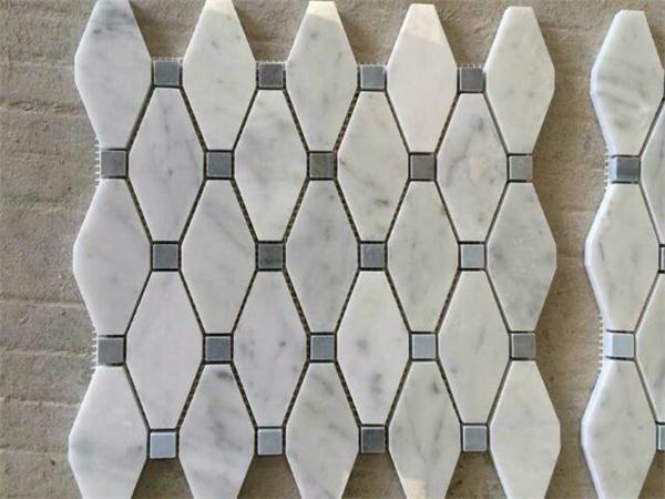 Carrara White Marble Hexagon​ Mosaic
