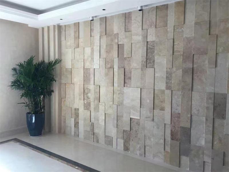 China Beige Travertine Interior Wall Decoration Tiles