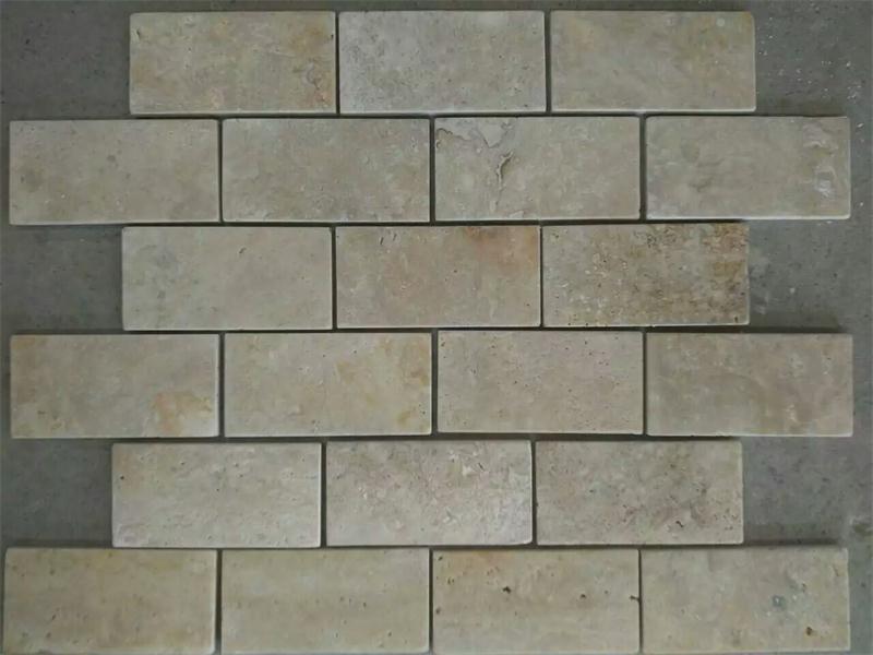 Popular Travertine Cultured Stone Wall Decorational Tiles